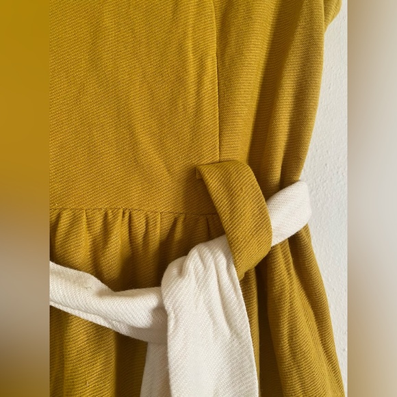 Vintage 1960’s Union Made Mod Shift Yellow Dress - Picture 2 of 5